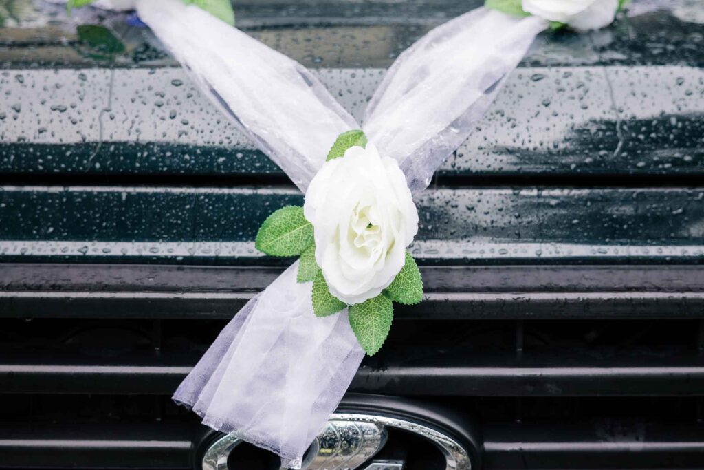 Hochzeitsfotografie im Regen